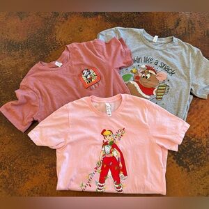 Disney Themed Holiday Tees